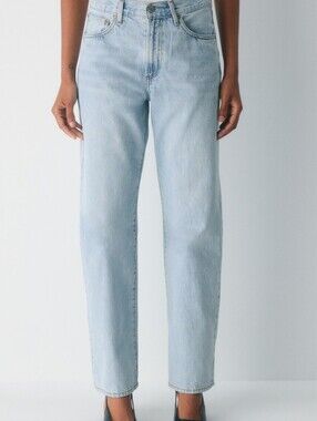 Denim Forum The '90s Marlo Hi-Rise Baggy Jean